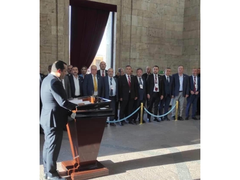 Genel Başkanımız ,Tüm İl başkanlarımızla ATA”mızı ziyaret ettik…
